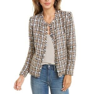 IRO Vella Brown Wool Blend Jacket